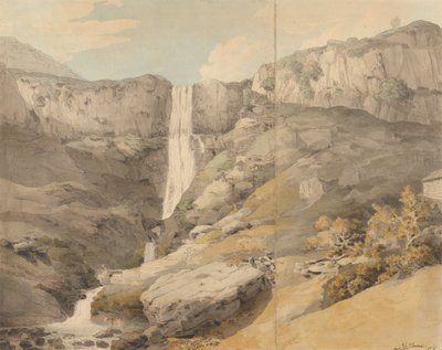 View of the Rhydaer by Francis Towne